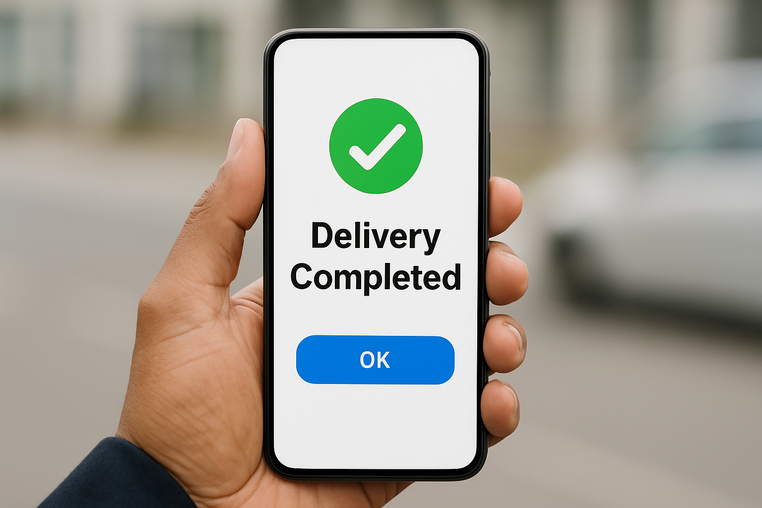 Delivery Completed Proof